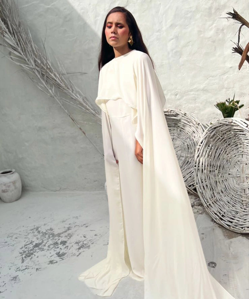 White Capegown